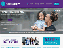 Tablet Screenshot of healthequityadvisors.com